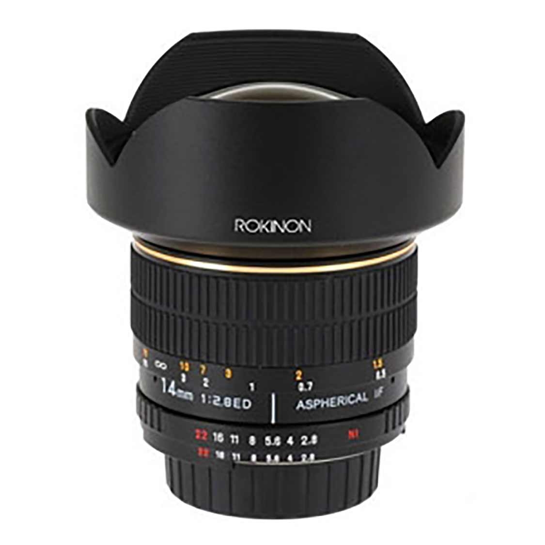 Rokinon 14mm 2.8 ED Lens for Four Thirds Mount