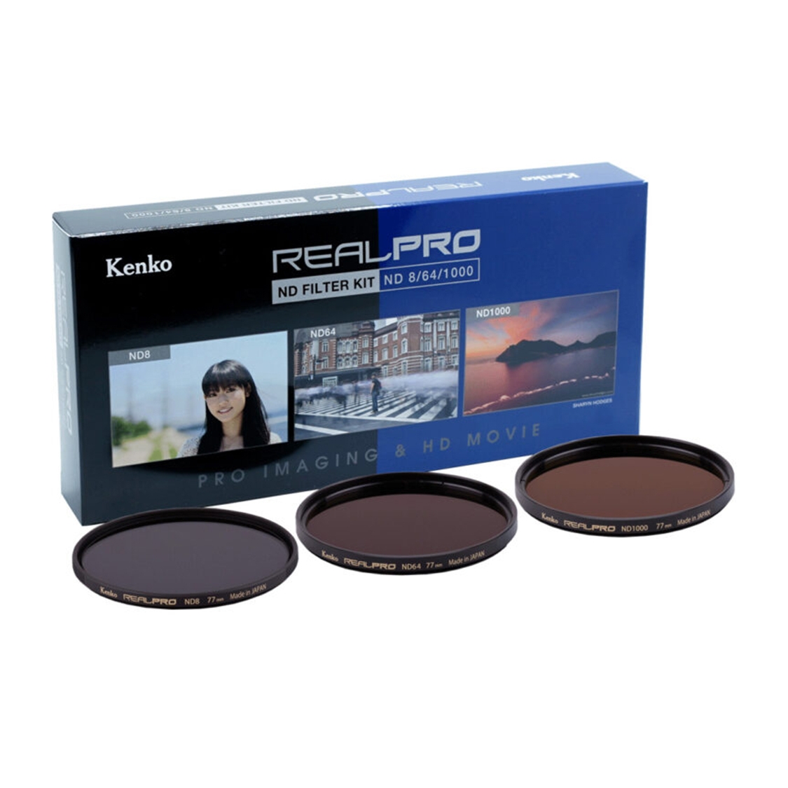 Kenko 58mm RealPro Neutral Density Filter Kit (ND8/ND64/ND1000)