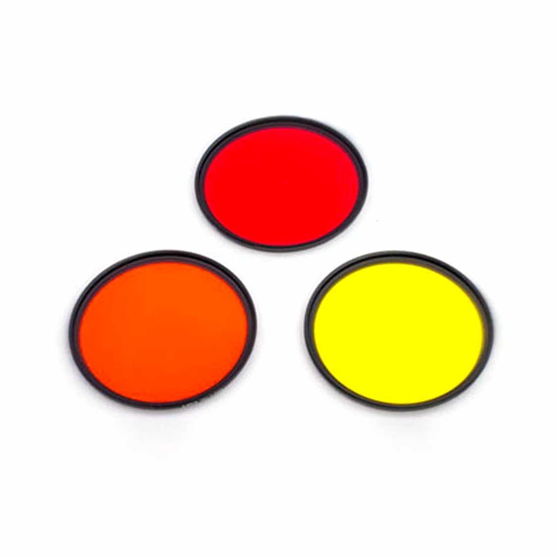 Flicfilm 55mm Yellow, Orange, & Red Filter Kit