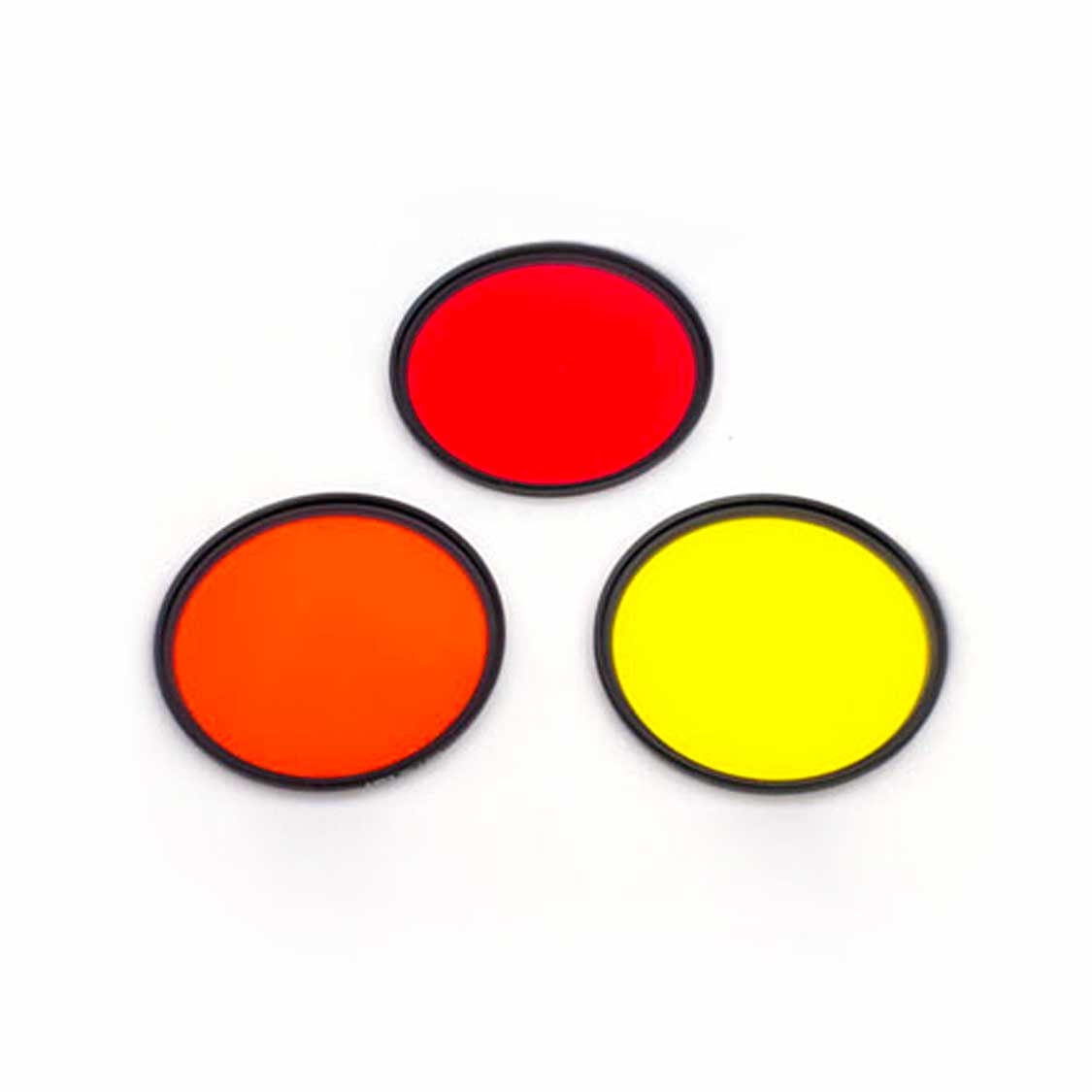 Flicfilm 39mm Yellow, Orange, Red and Green Filter Kit