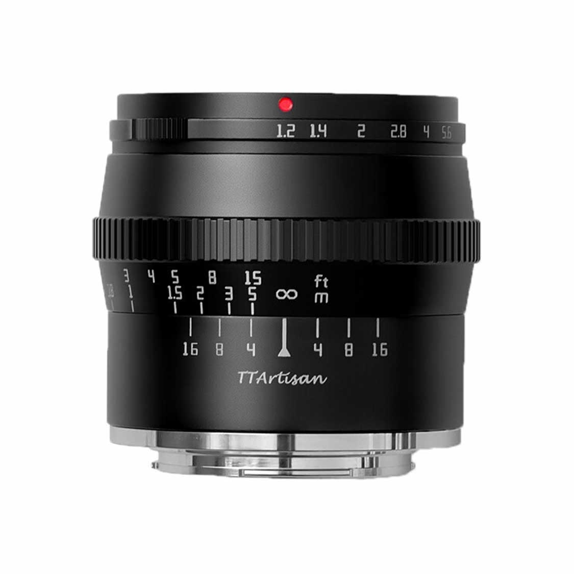 TTArtisan APS-C 50mm F1.2 Lens for L Mount (Black)