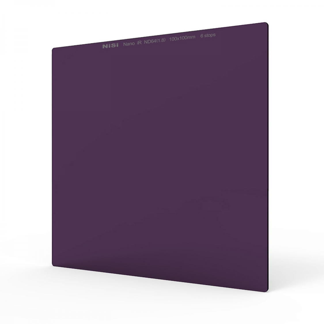 Nisi 100x100mm Nano IR Neutral Density filter - ND64 (1.8) - 6 Stop