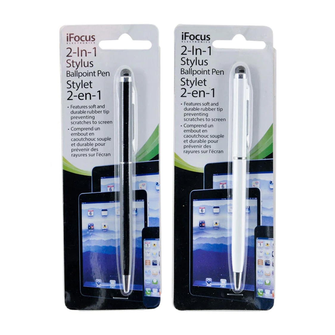 iFocus 2-in-1 Stylus & Ballpoint Pen