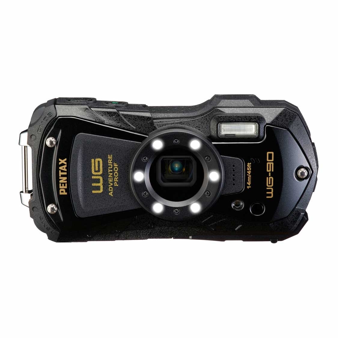 Pentax WG-90 Waterproof Camera (black)