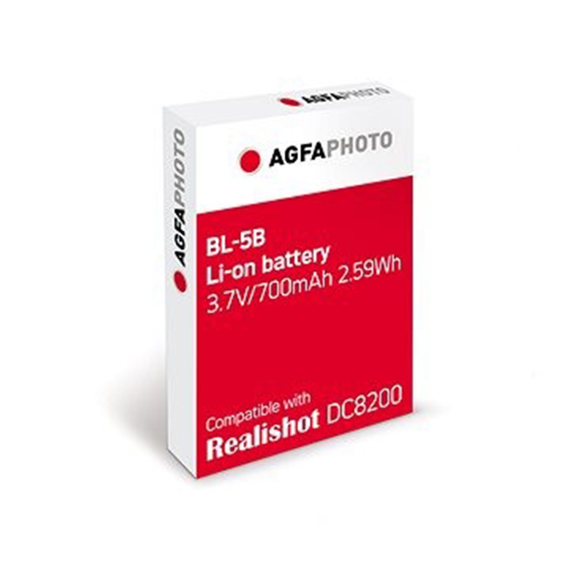 AgfaPhoto BL-5B Replacement Battery for DC8200 Digital Cameras