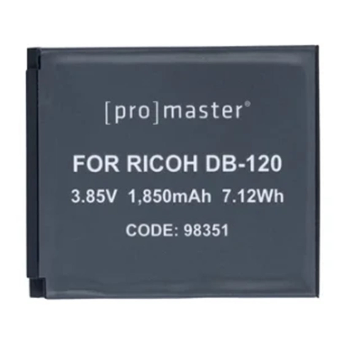 Promaster Li-Ion Battery for Ricoh DB-120