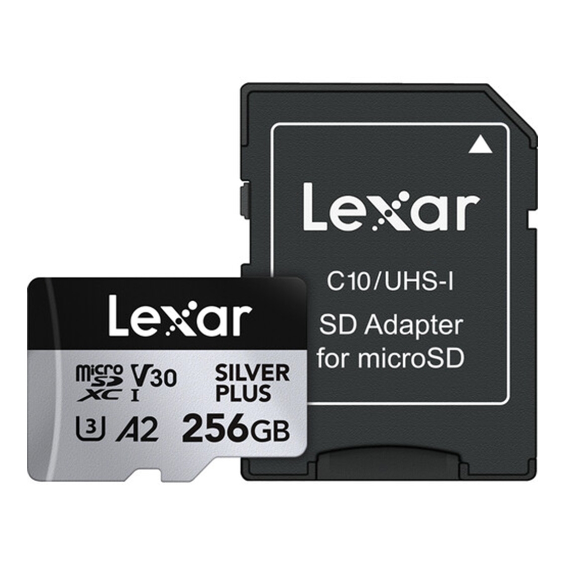 Lexar 256GB Professional Silver Plus UHS-I Micro SDXC Memory Card