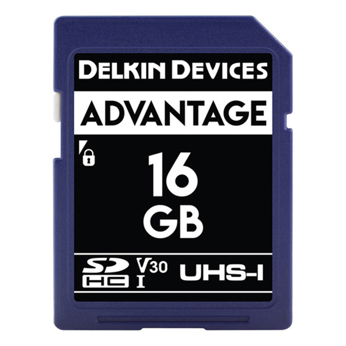 Delkin Advantage 16GB USH-1 SDHC (V30) Memory Card