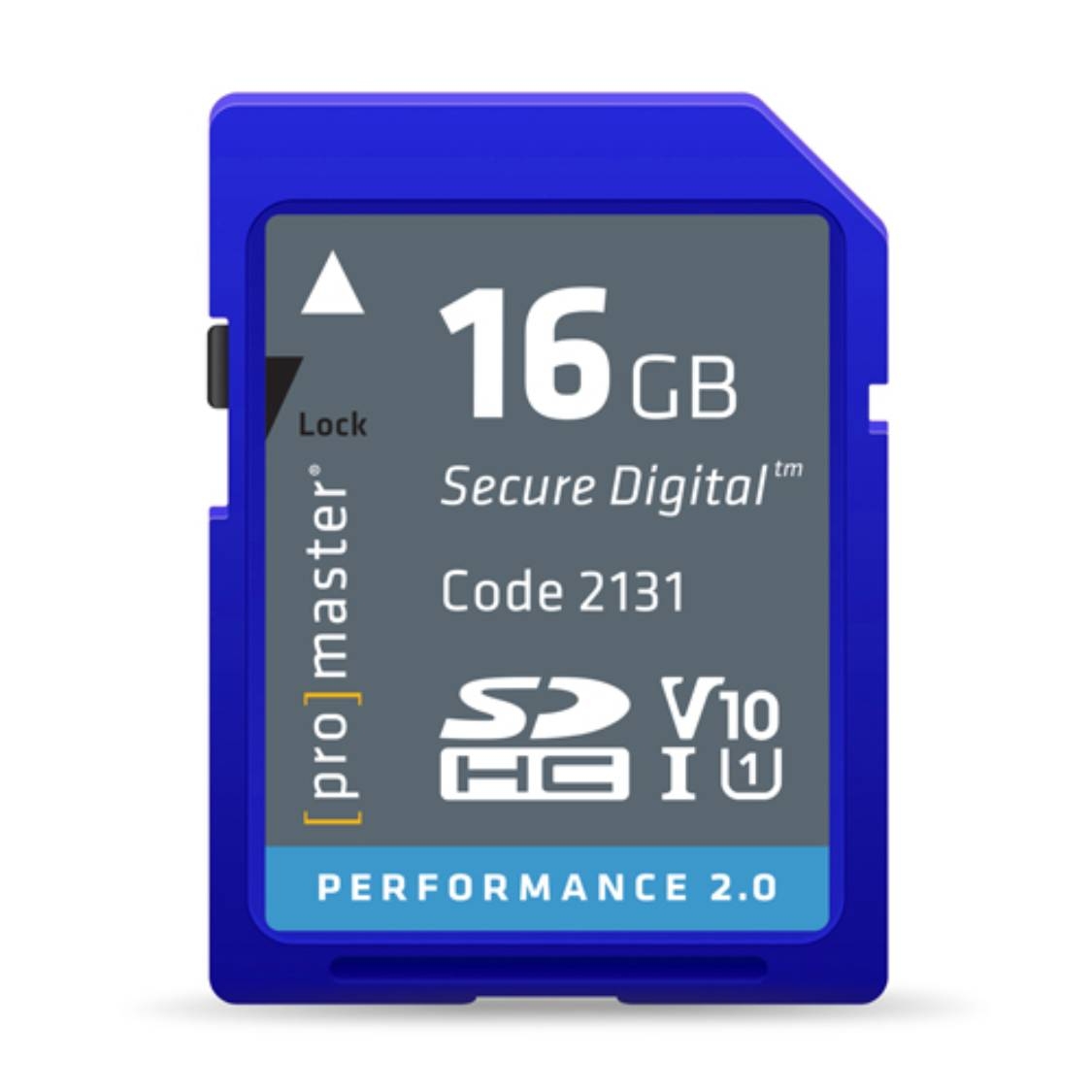 Promaster 16GB SDHC Performance 2.0 Memory Card