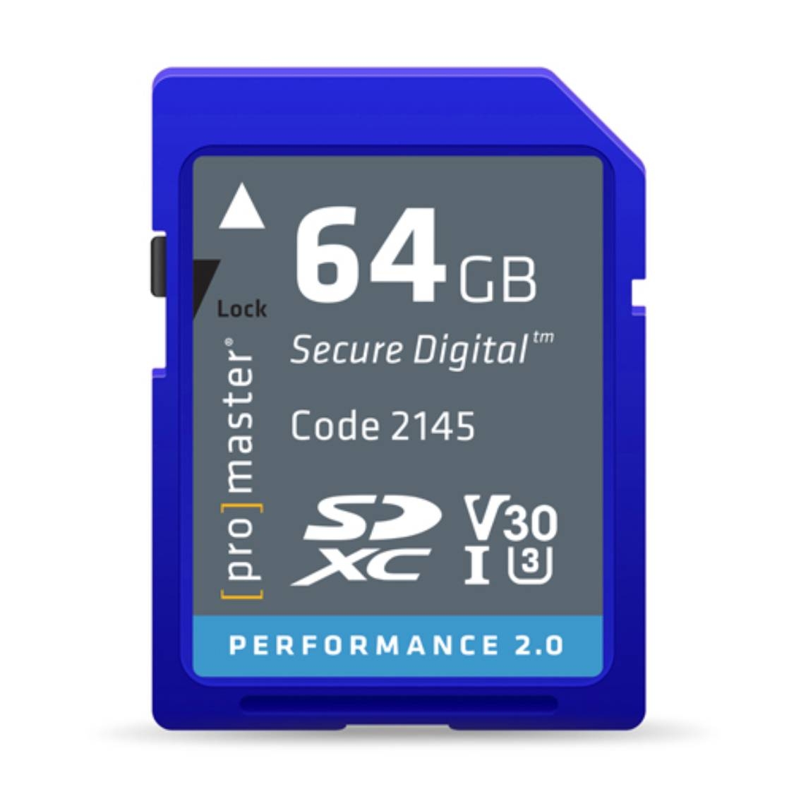 Promaster 64GB SDHC Performance 2.0 Memory Card