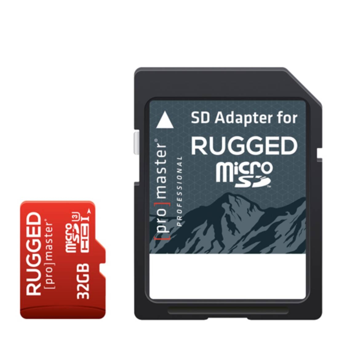Promaster Micro SDHC 32GB RUGGED UHS1 Memory Card McBain Camera