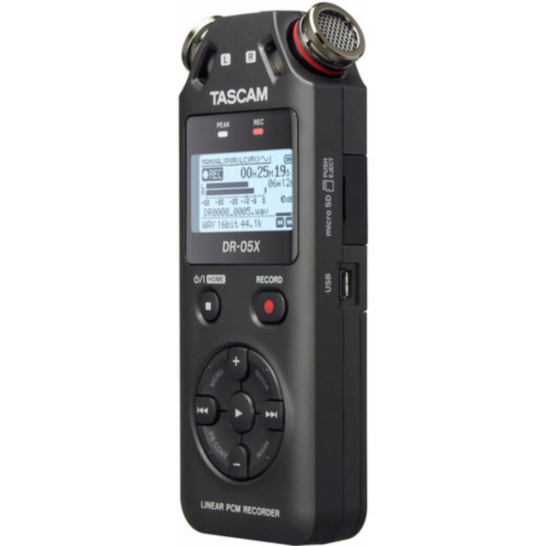 Tascam DR-05X 2-Input / 2-Track Portable Audio Recorder with