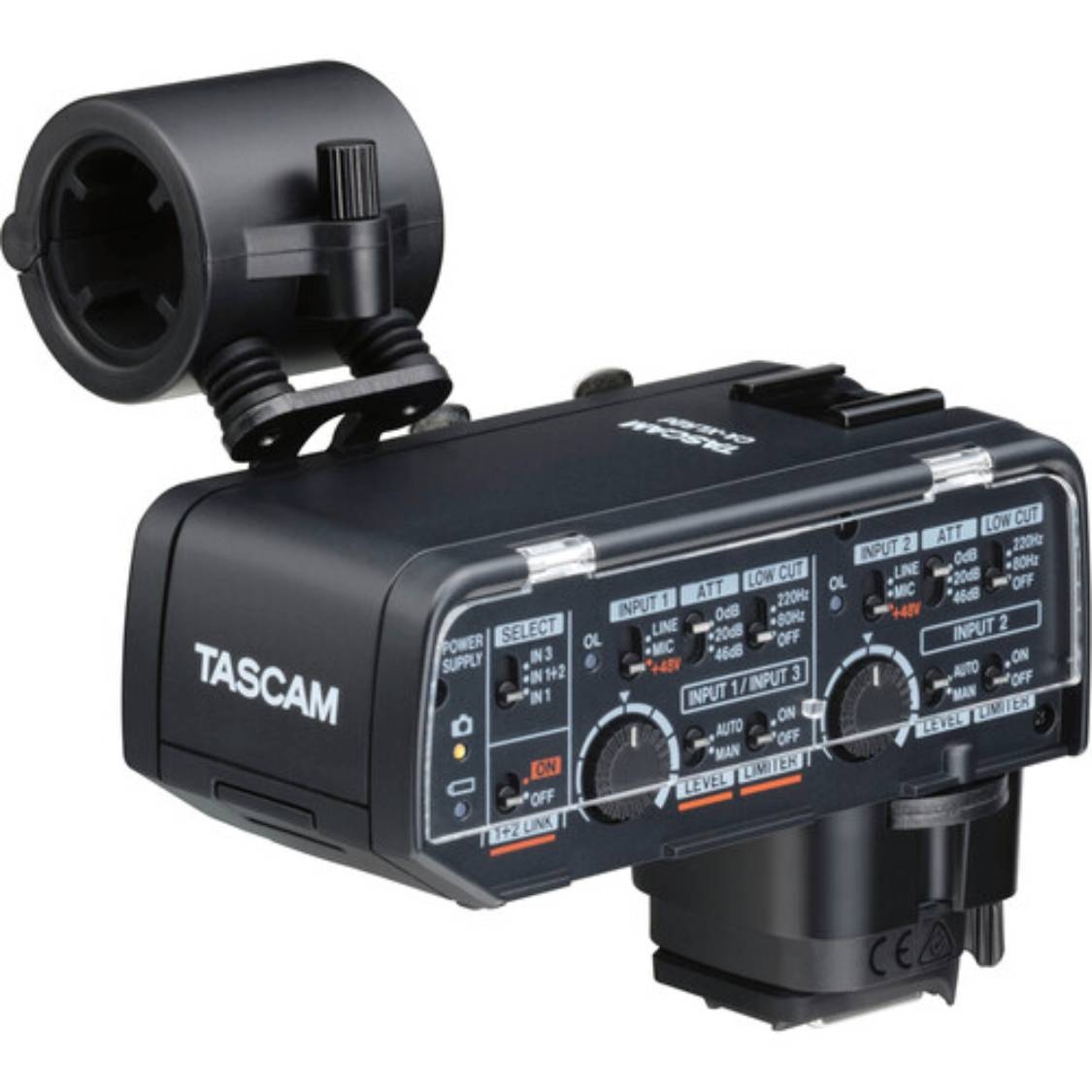 Tascam CA-XLR2d-C XLR Microphone Adapter Kit for Cameras (Canon)