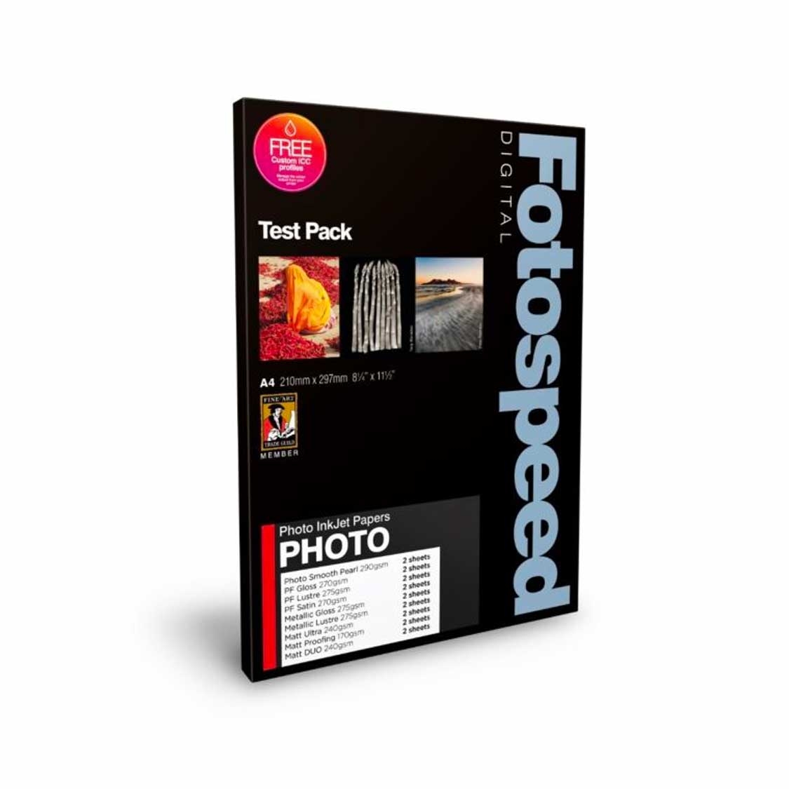 Fotospeed A4 Photo Quality Test Pack