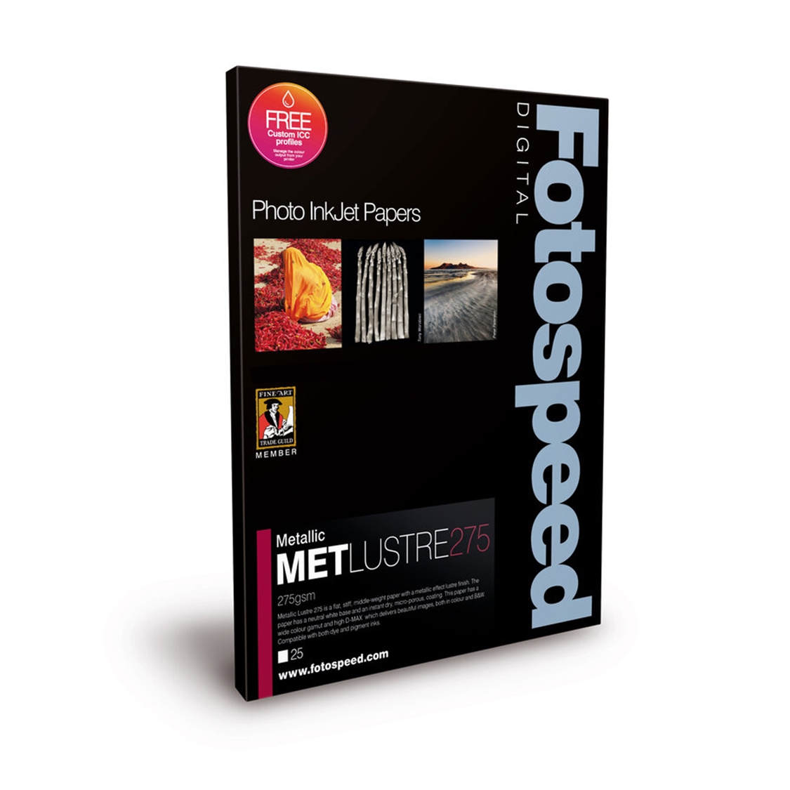 Fotospeed PF Metallic Lustre 275 A4 Printer Paper (25 sheets)