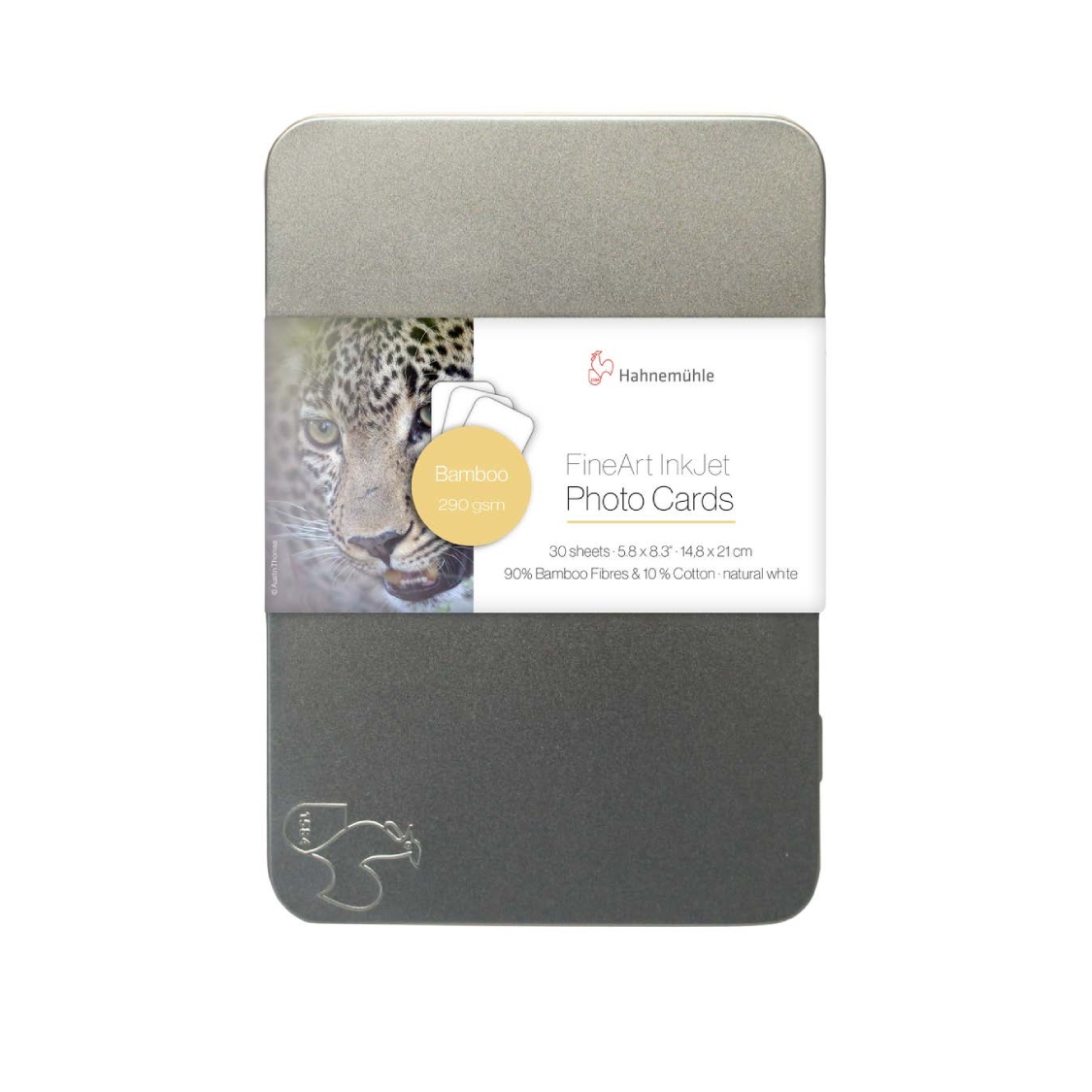 Hahnemuhle Natural Line 4x6 Inch Photo Cards (30 Cards, Bamboo)