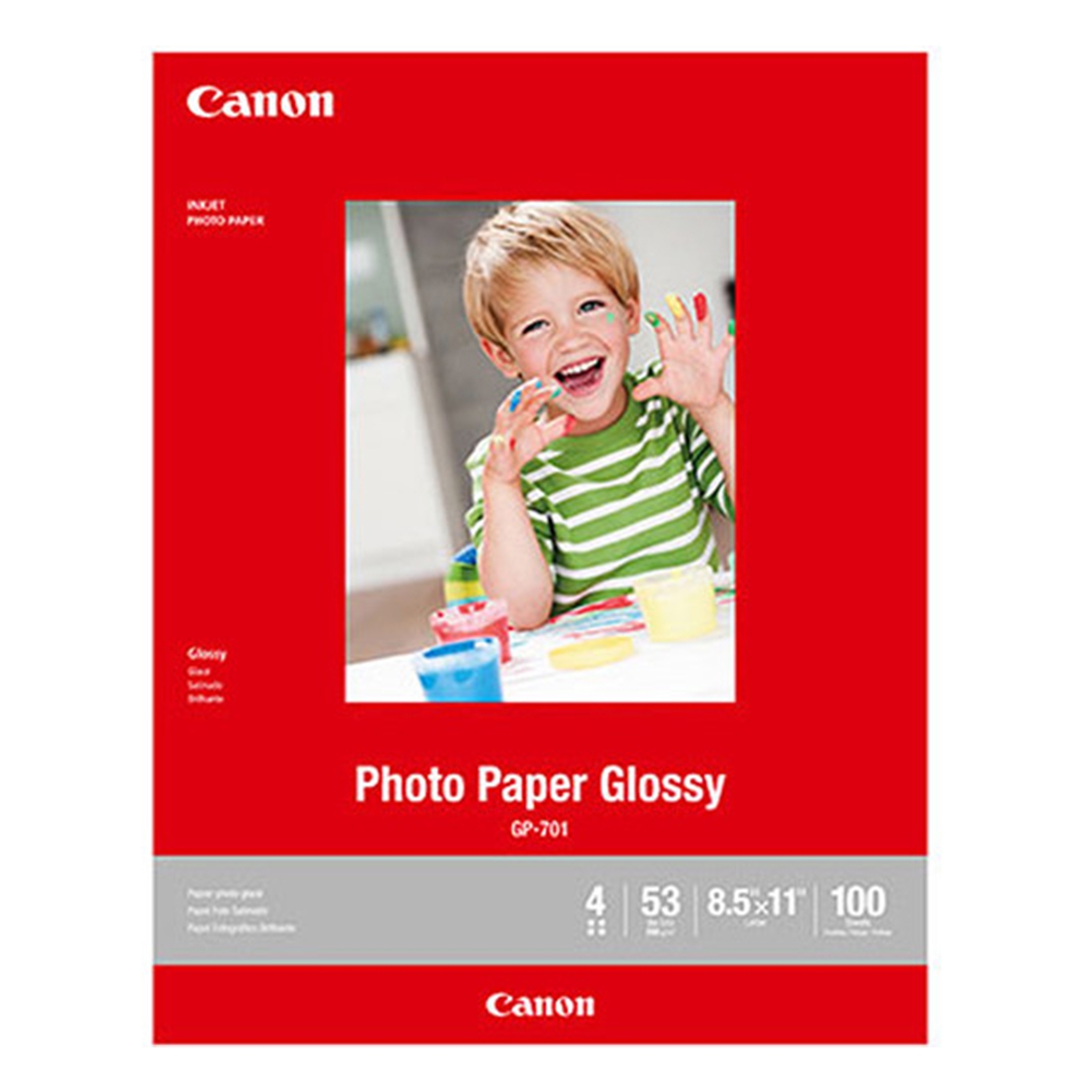 Canon GP-701 Photo Paper Glossy (8.5x11 Inch, 100 Sheets)