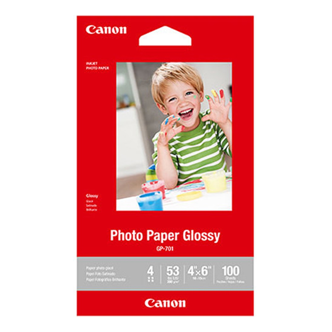 Canon GP-701 Photo Paper Glossy (4x6 Inch, 100 Sheets)