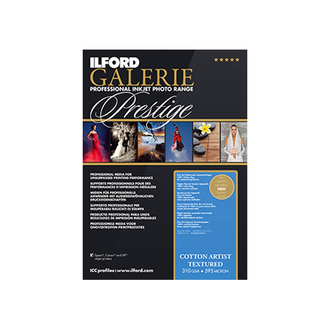 Ilford 13x19-inch Cotton Artist Textured Paper (25 sheets)