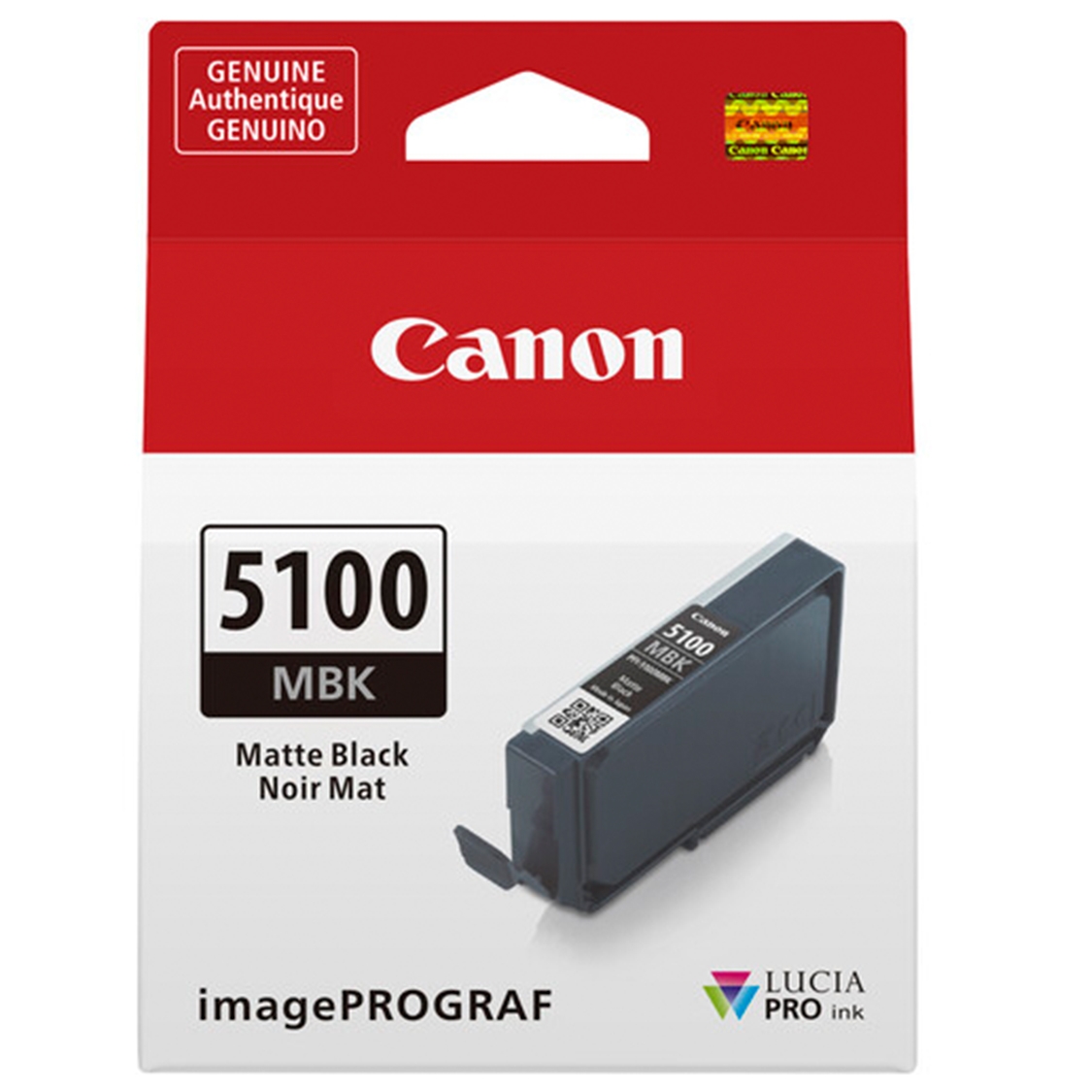 Canon PFI-5100 LUCIA PRO II Matte Black Ink Tank 