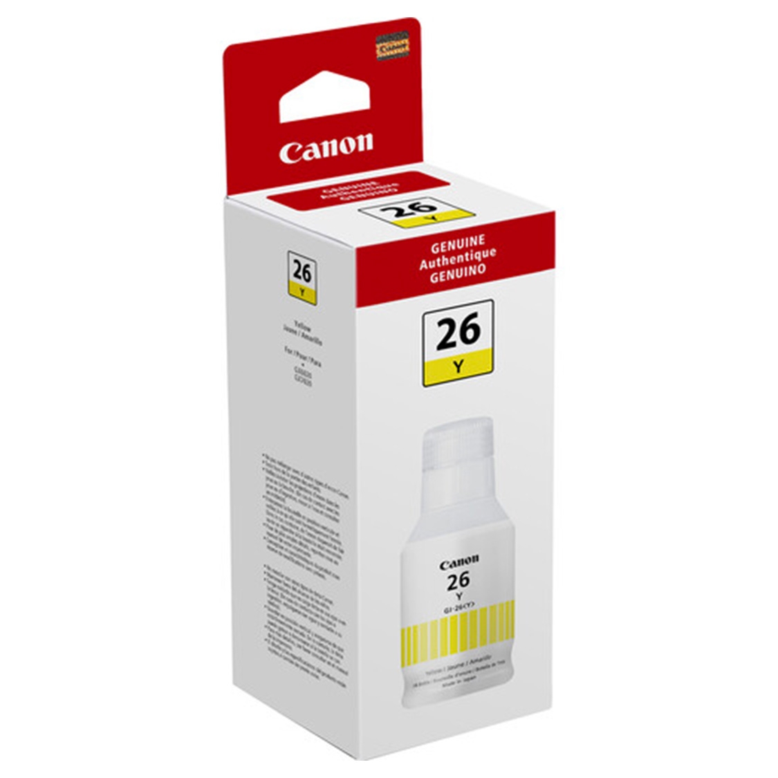 Canon GI-26 Yellow Ink for MAXIFY GX6020 and GX7020 Printers