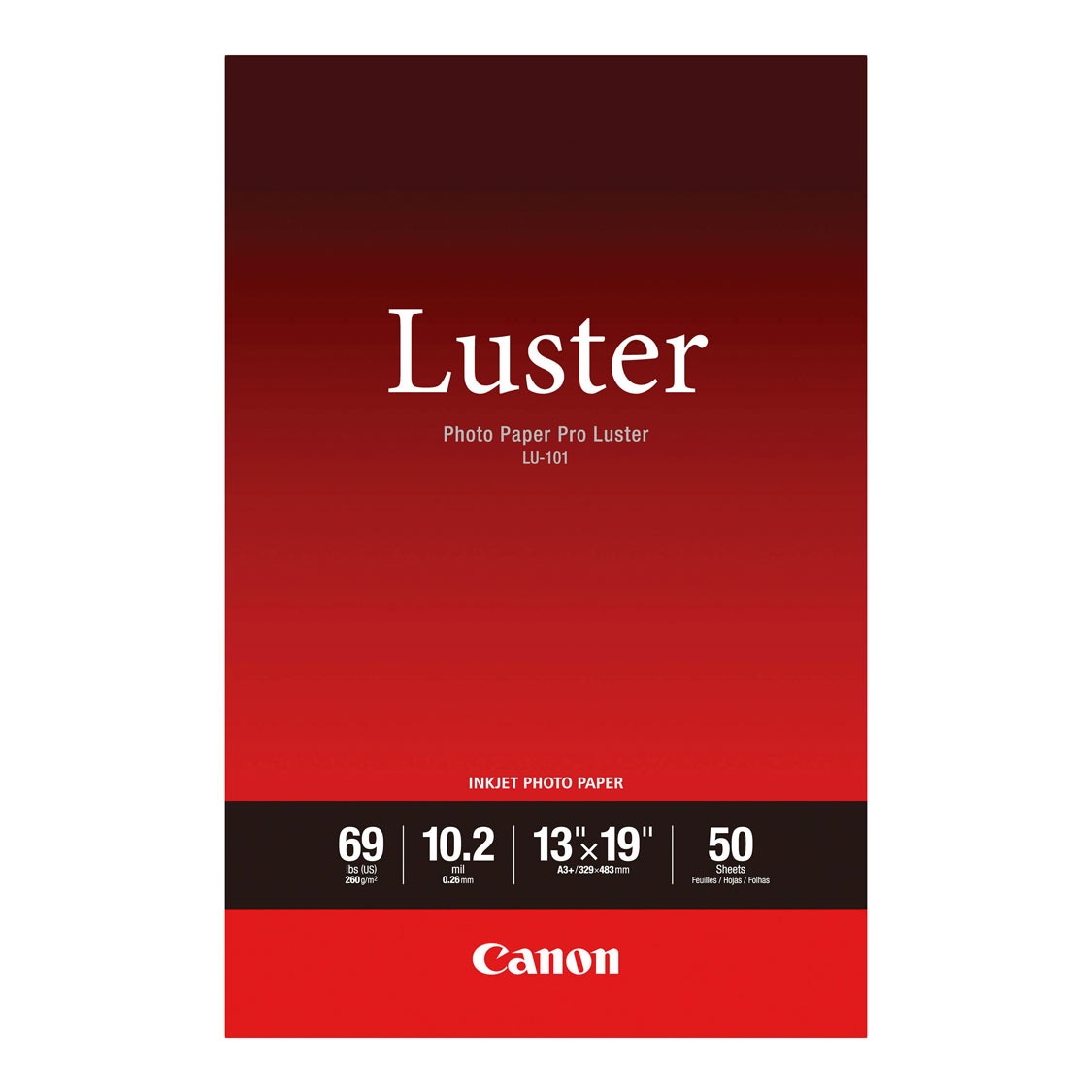 Canon LU-101 17x22 Pro Luster (25 sheets)