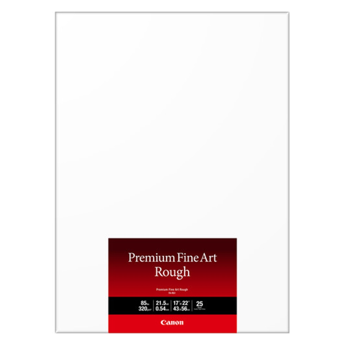 Canon FA-RG1 Fine Art Rough Photo Paper (17x22 Inch, 25 Sheets)