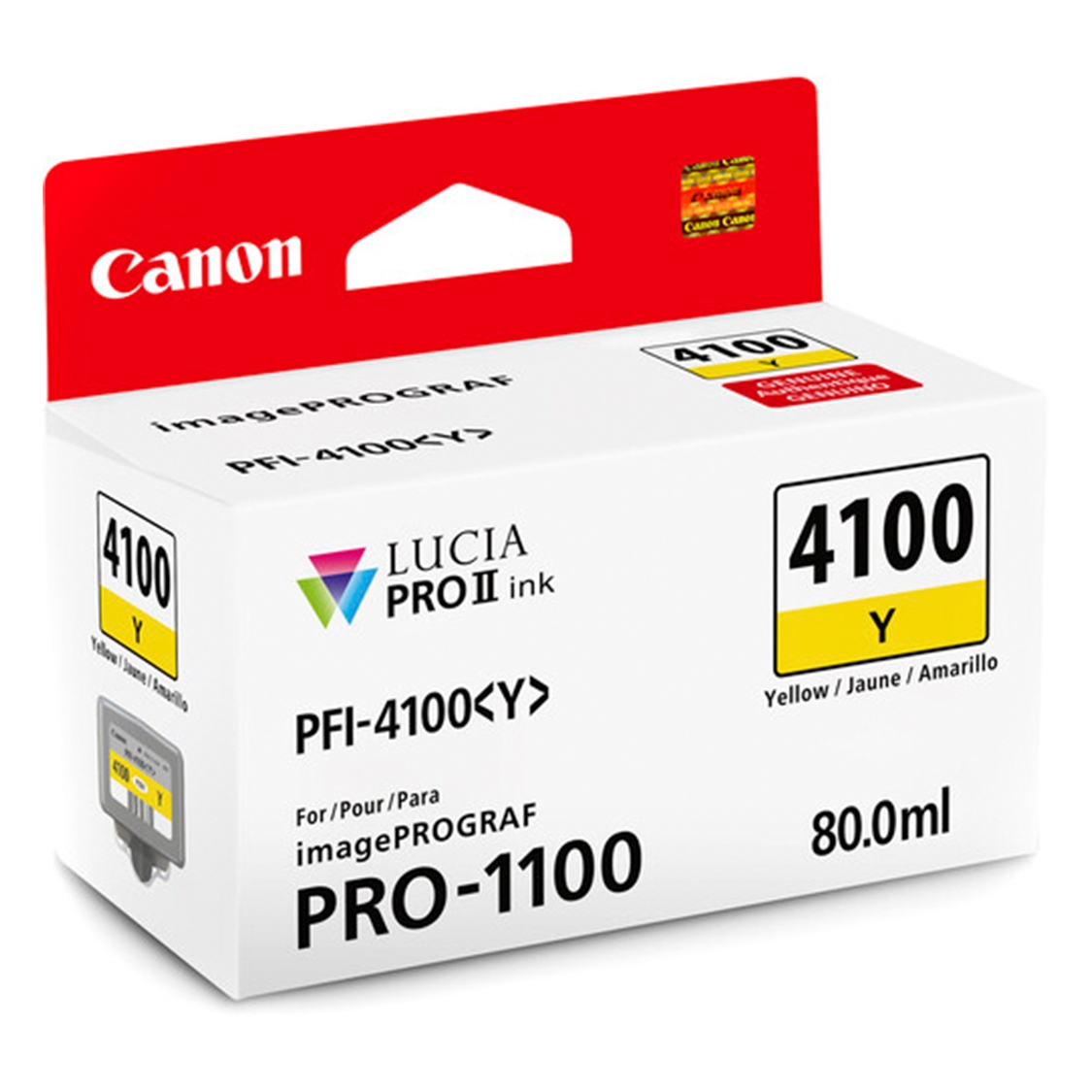 Canon PFI-4100 Yellow Ink Tank (PRO-1100)