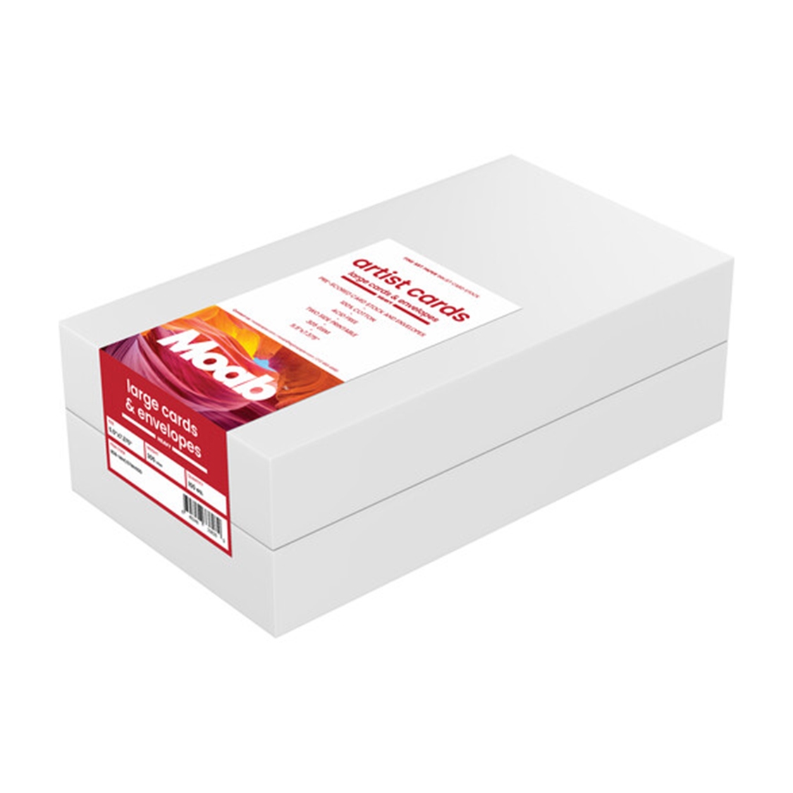 MOAB Square Artist Cards and Envelopes (5.5 x 5.5 Inches, 100 of Each)