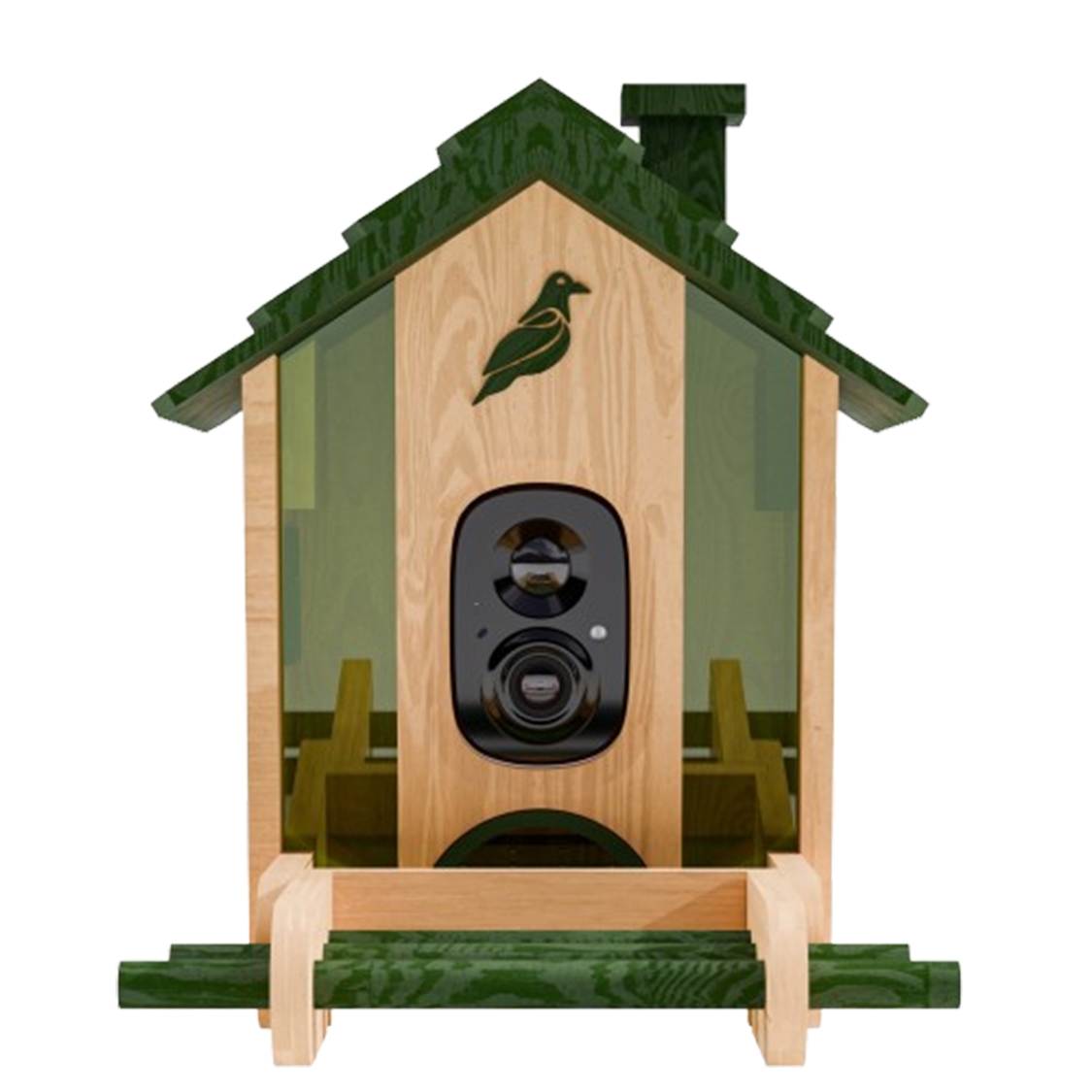 Camouflage EZ BirdSpot Bird Feeder with Built-In Camera