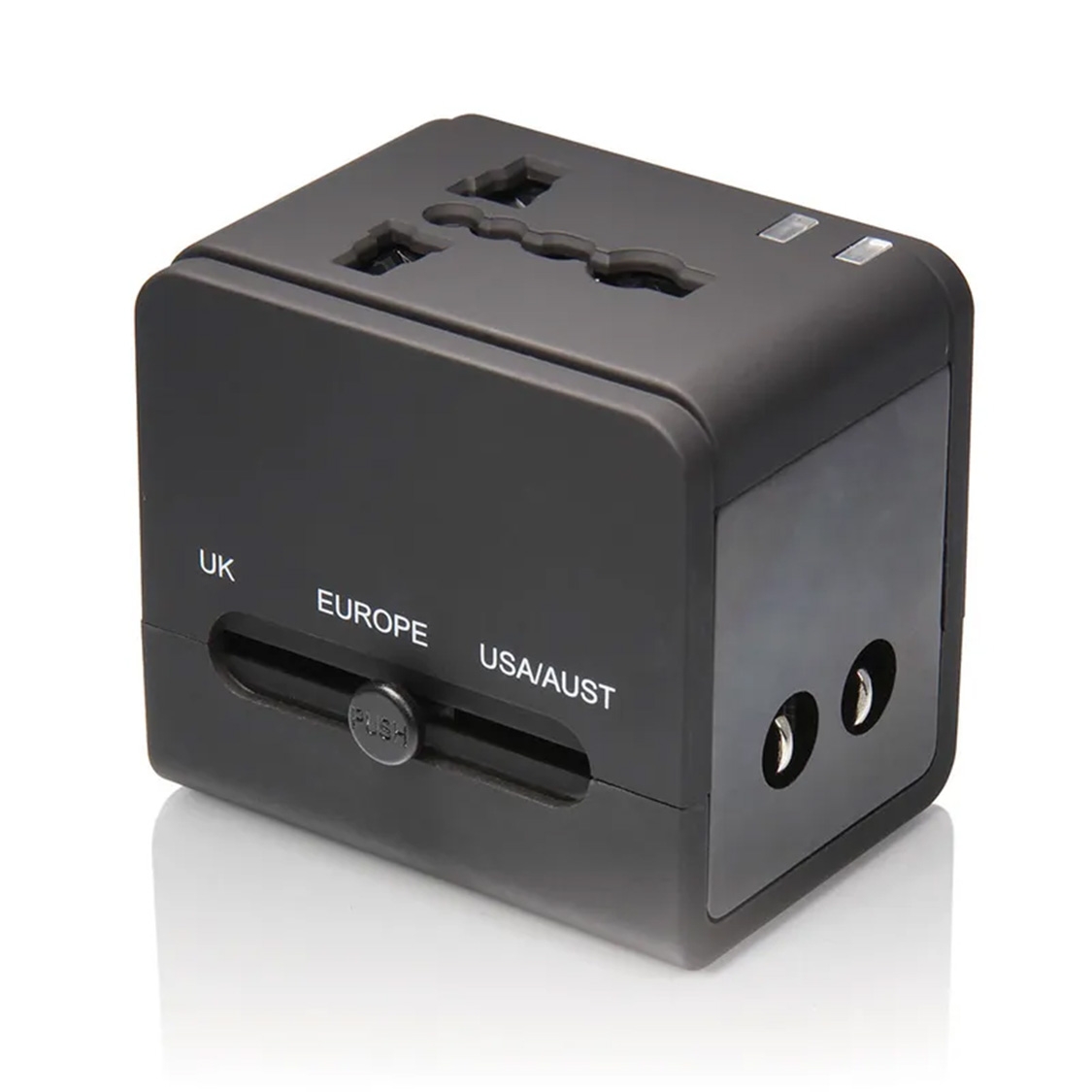 Ultralink All-in-One Universal Travel Adapter with Dual USB