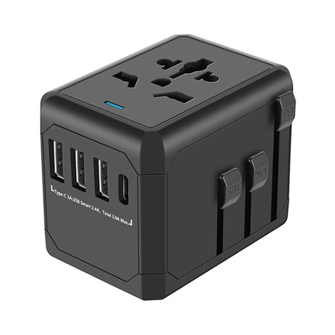 iQ Universal Travel Adapter with USB-C & USB-A