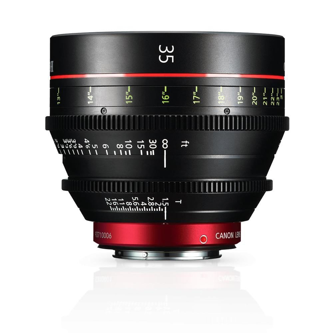 Canon CN-E 35mm T1.5 L F Cin Lens for EF Mount