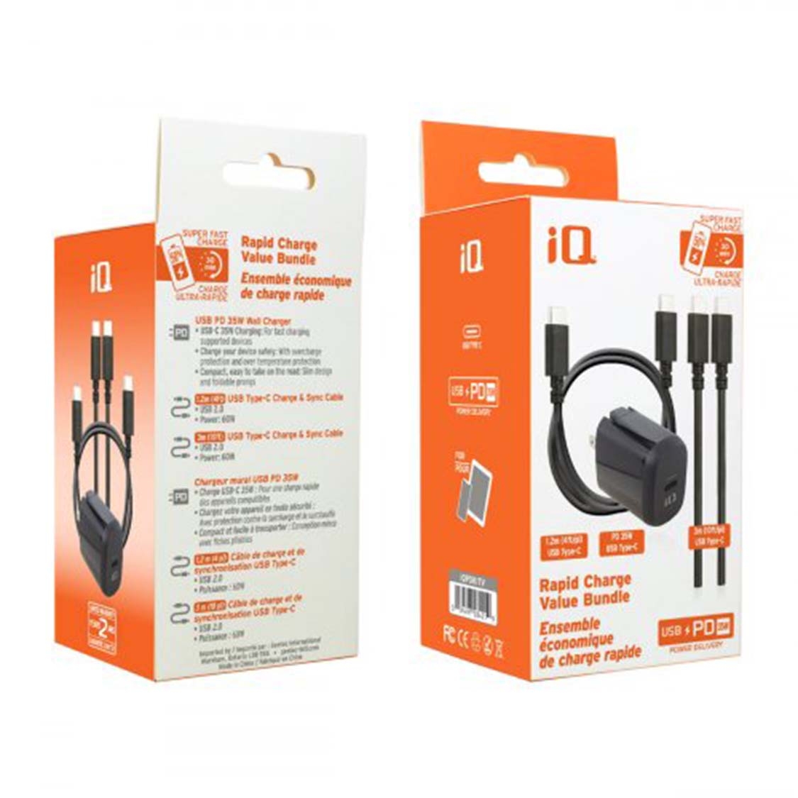 iQ Rapid Charging USB-C PD Value Bundle