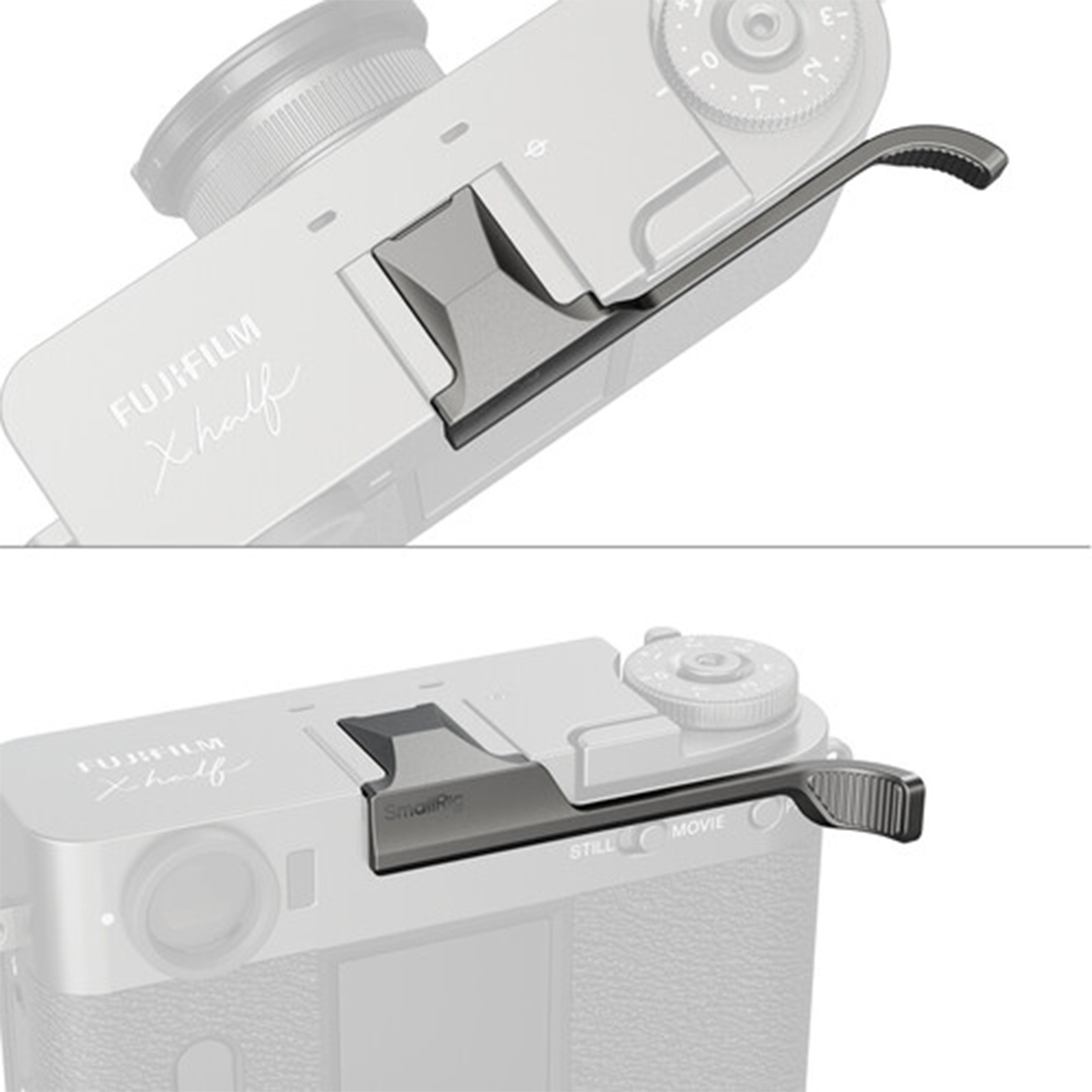 SmallRig Thumb Grip for Fujifilm X Half (Charcoal Silver)(5333)