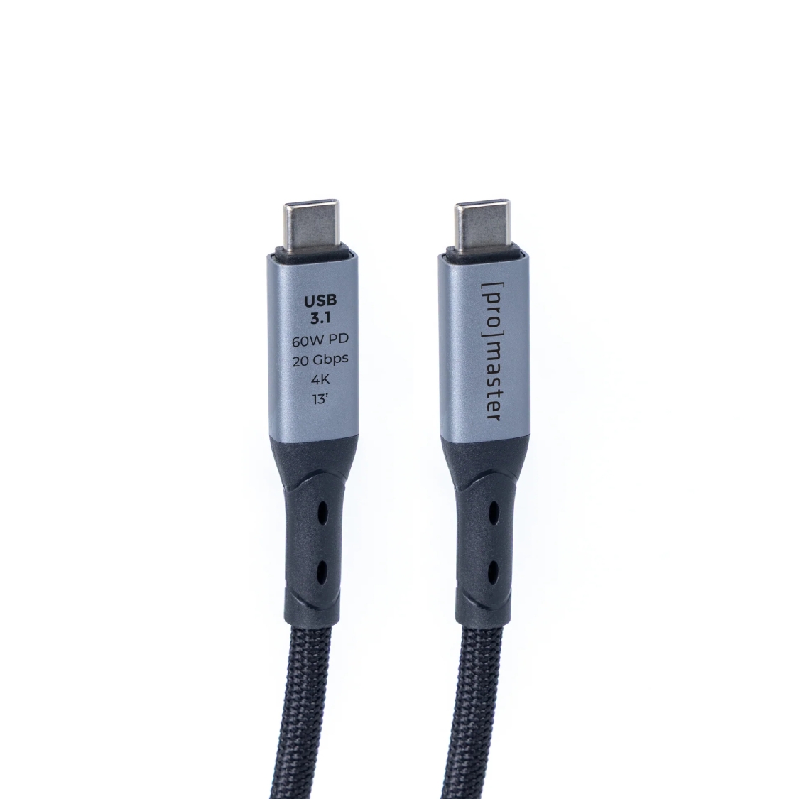 Promaster USB4 3.1 C to C 60W PD Cable (13 Foot)