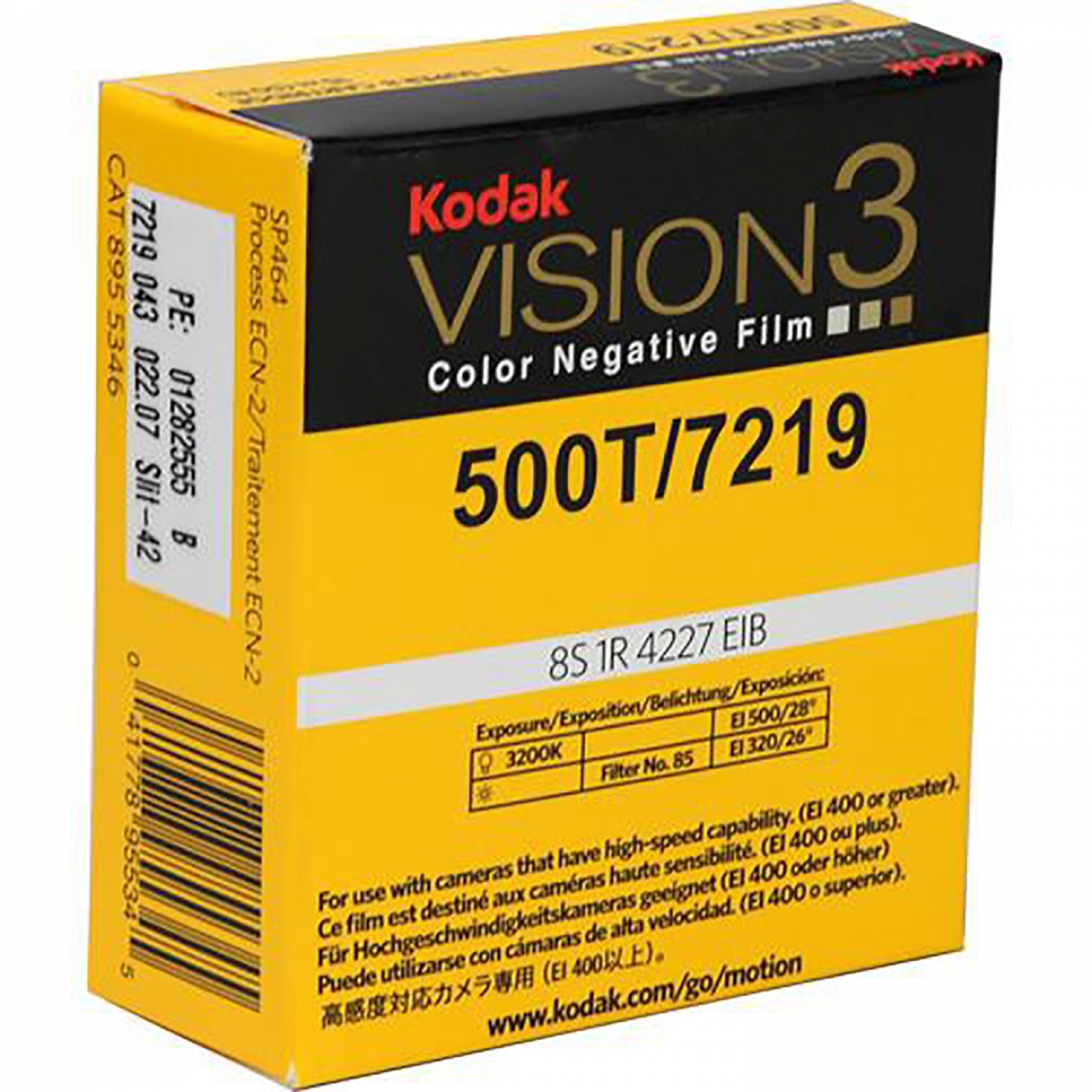 Kodak Super 8 500T Color Neg 50ft 