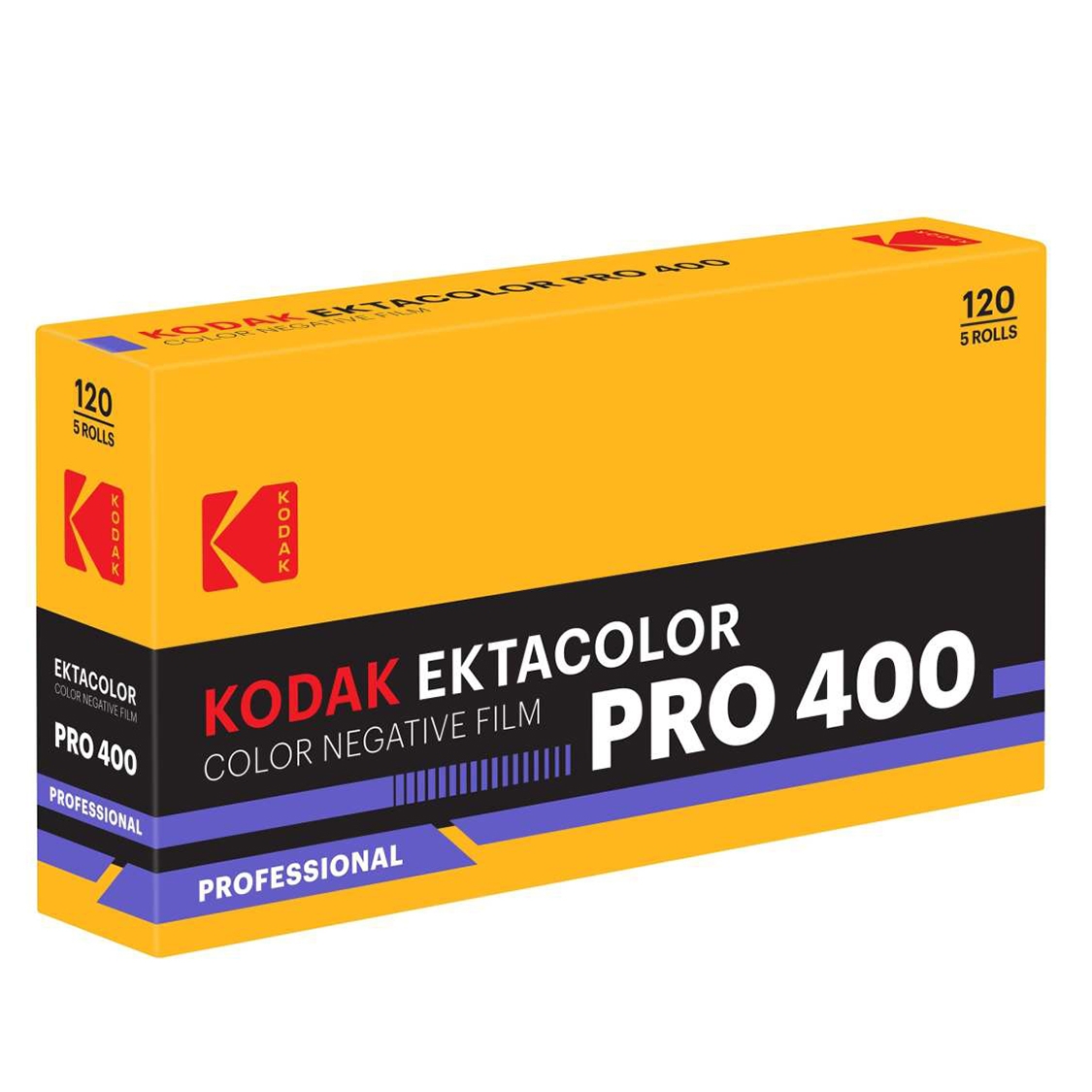 Kodak Ektacolor Pro ISO 400 Colour Negative 120 Film (1 Roll)