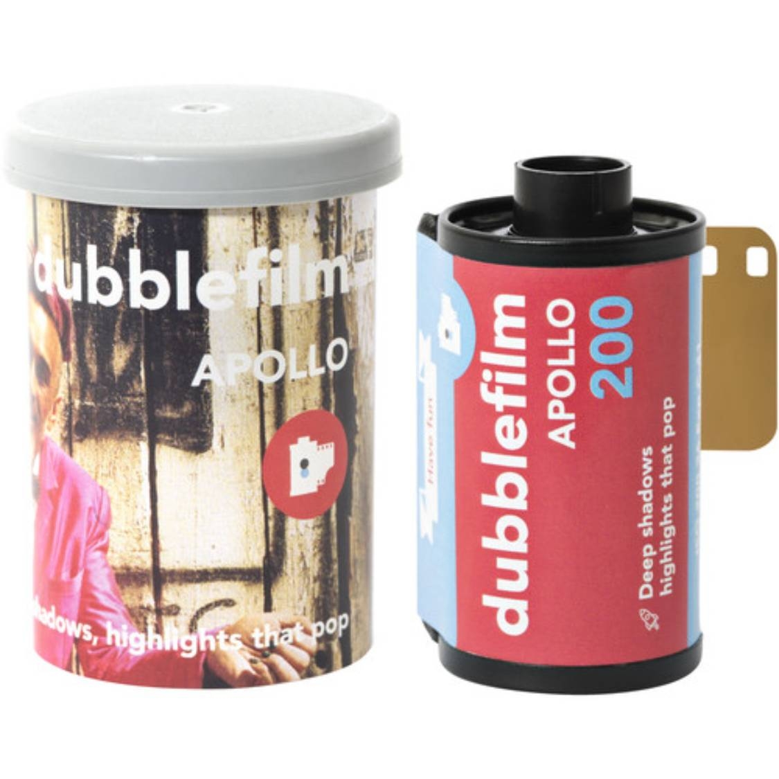 Dubble film Apollo 200 Color Negative Film (35mm Roll Film, 36 Exposures)
