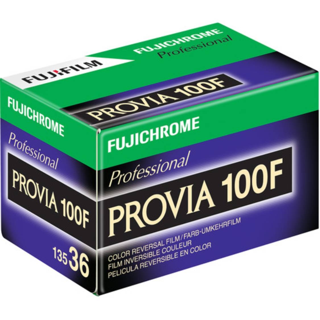 FUJIFILM Fujichrome Provia 100F Professional RDP-III Color Transparency Film (35mm Roll Film, 36 Exposures) 