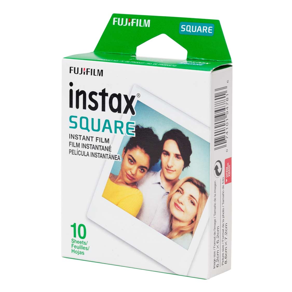 Fujifilm Instax SQUARE Film (10 pack) | McBain Camera