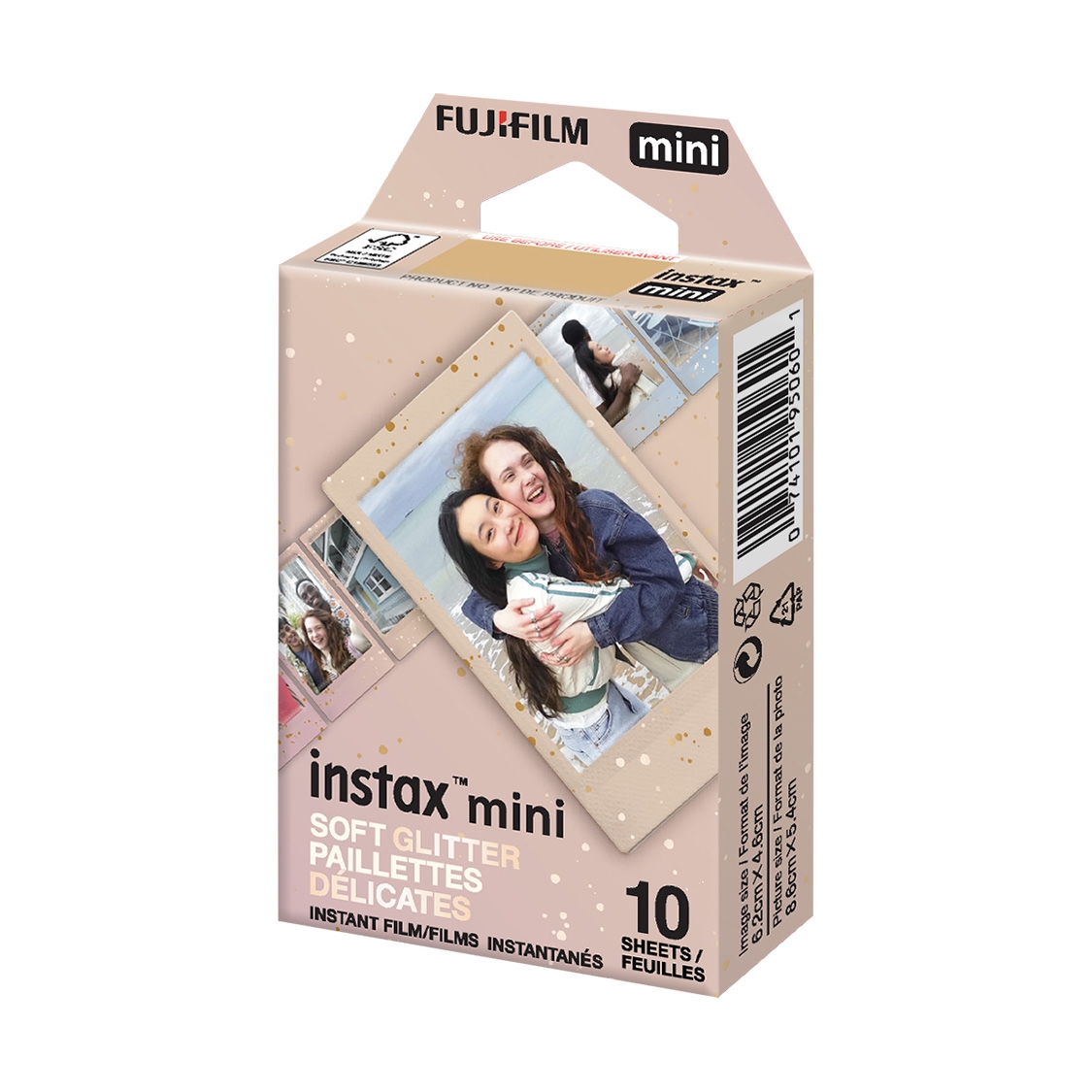 Fujifilm Instax Mini Soft Glitter Film (10 sheets)