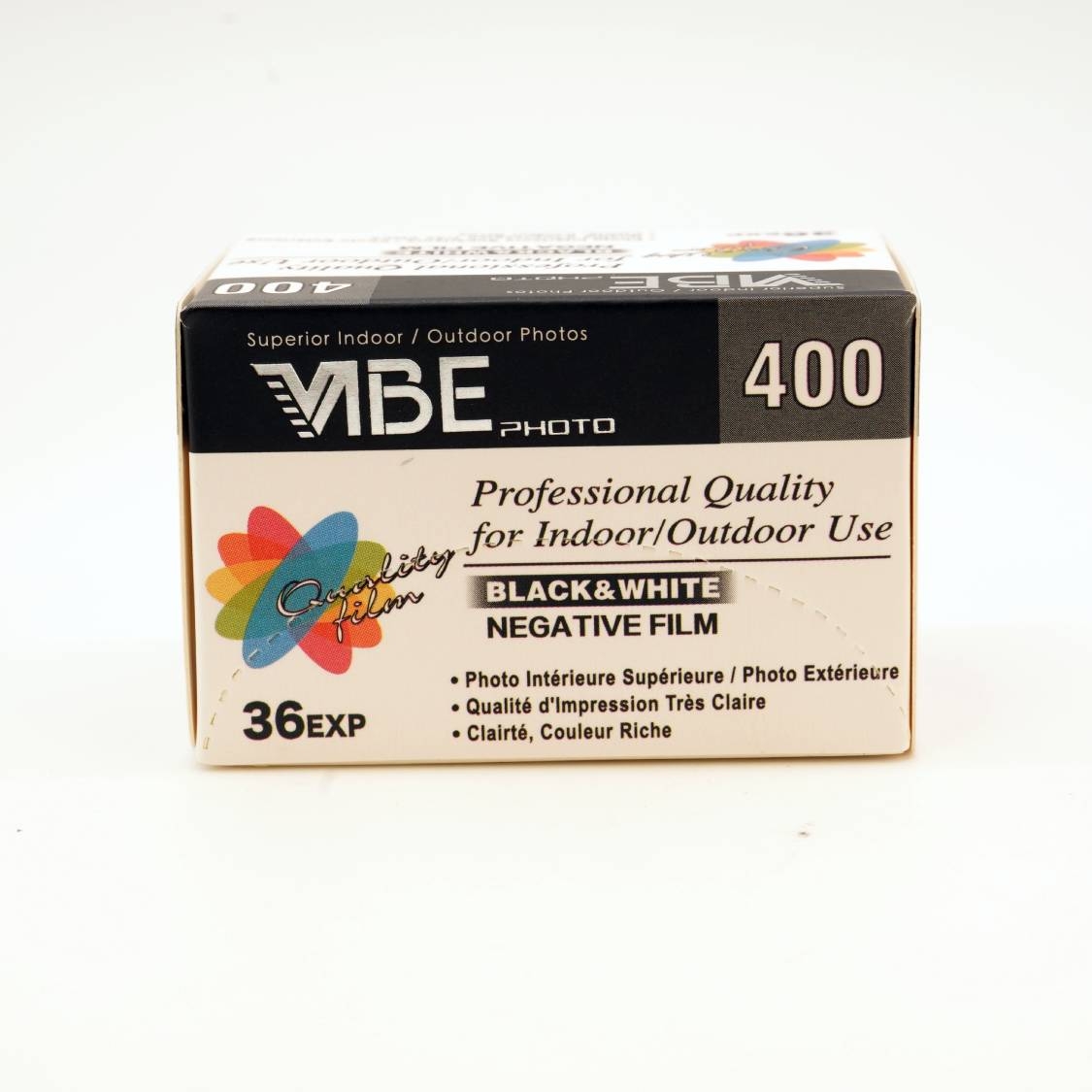 Vibephoto ISO 400 35mm Black & White Film (36 Exposures)