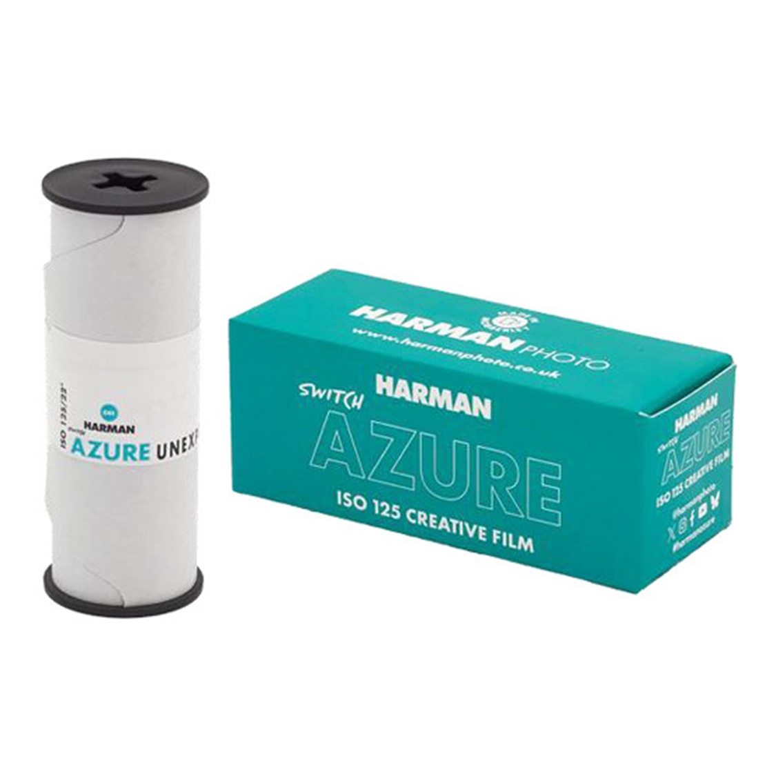 Harman Switch Azure ISO 125 Creative Colour Negative 120 Film