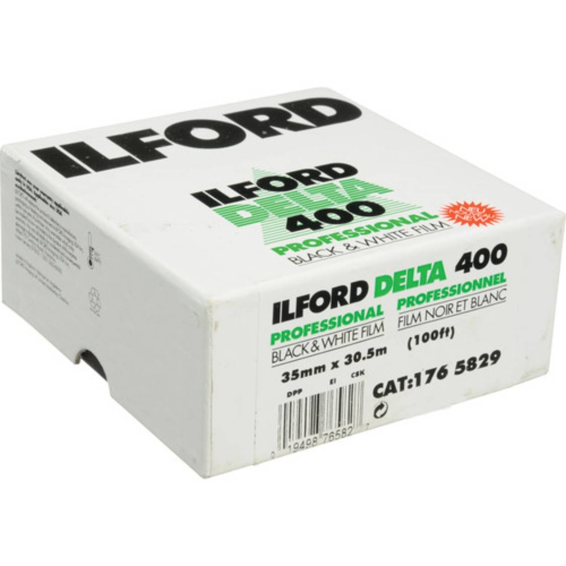 Ilford Delta 400 Professional Black and White Negative Film (35mm Roll Film, 100' Roll)