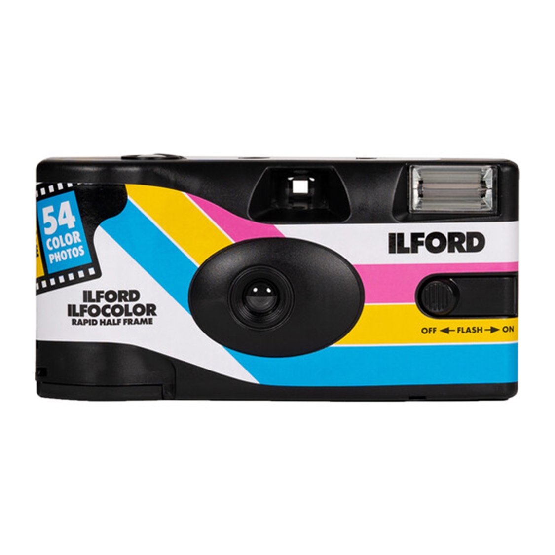 Ilford Ilfocolor Half Frame 35mm Film Disposable Camera ISO 400 (54exp)