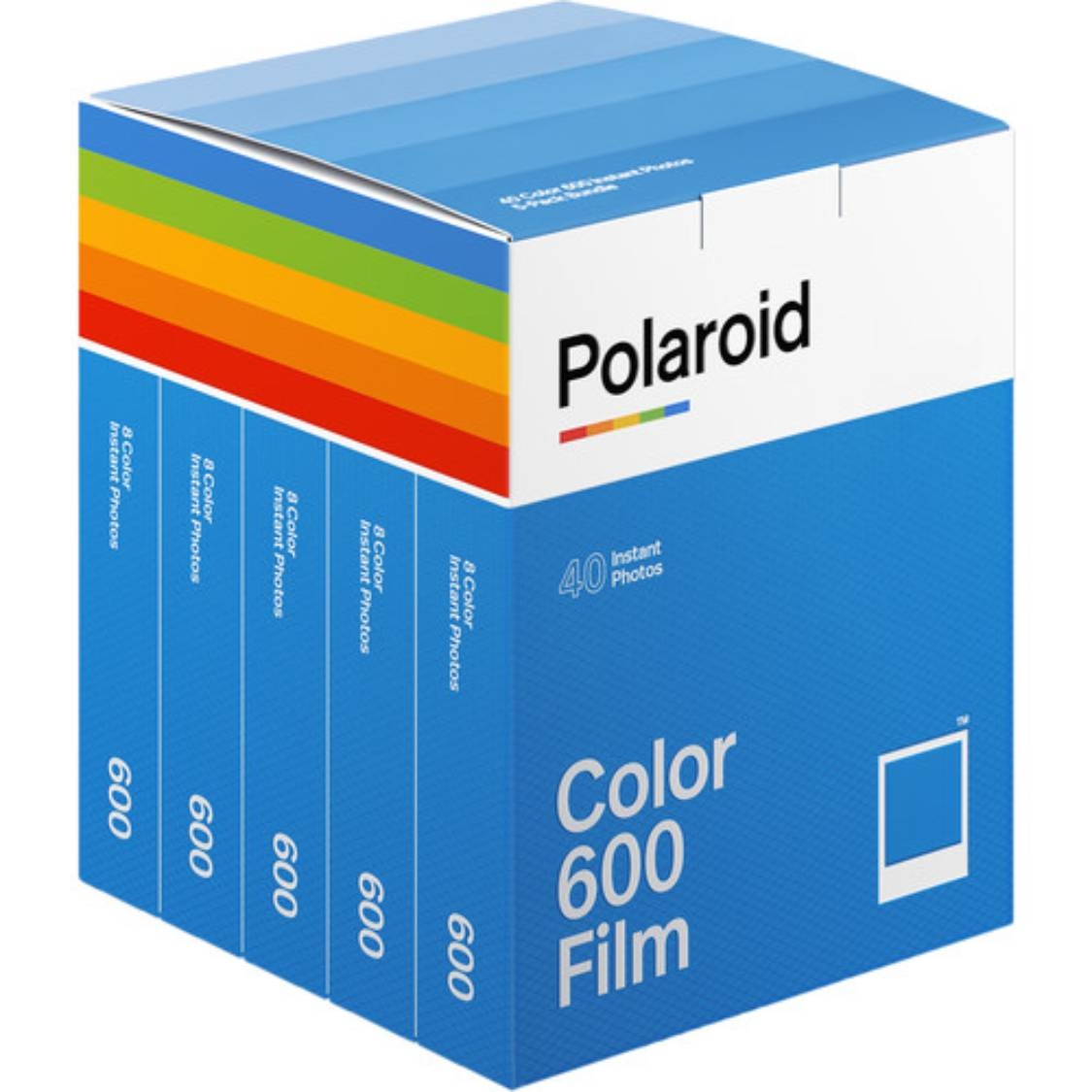 Polaroid Color 600 Instant Film (5-Pack, 40 Exposures)