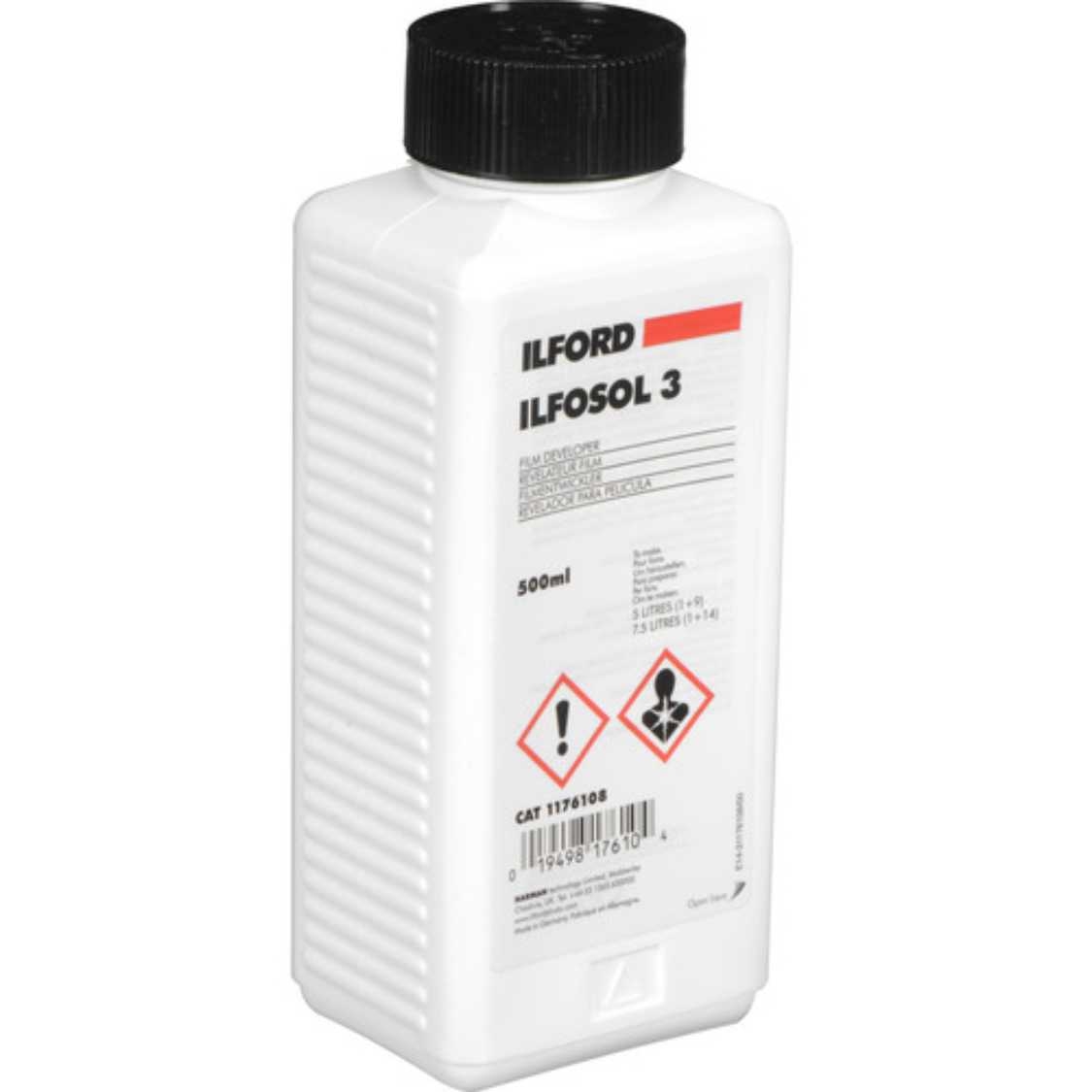 Ilford Ilfosol S/3 Black & White Film Developer (500ml)