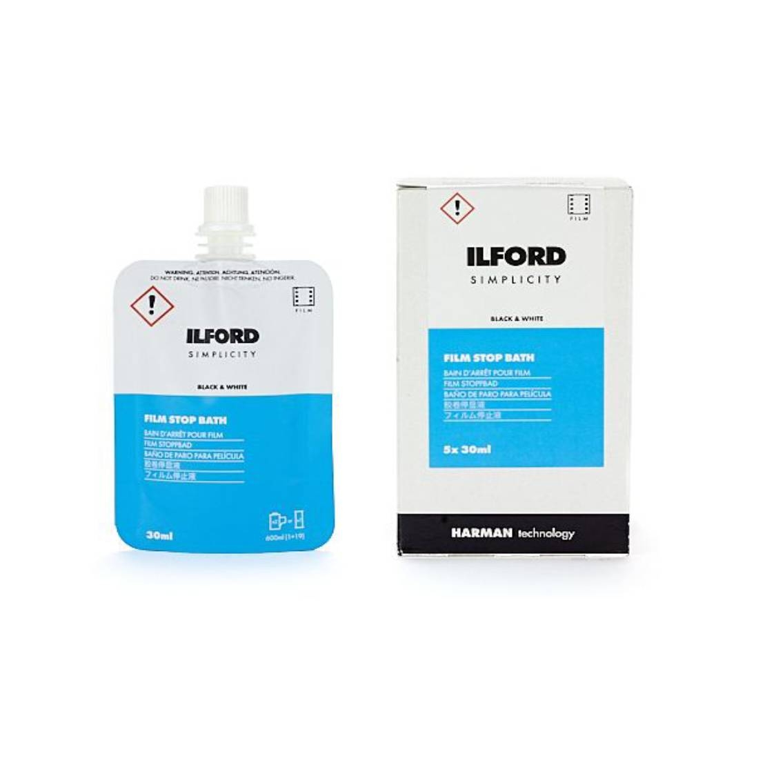 Ilford Simplicity Film Stop Bath (1 Sachet) 