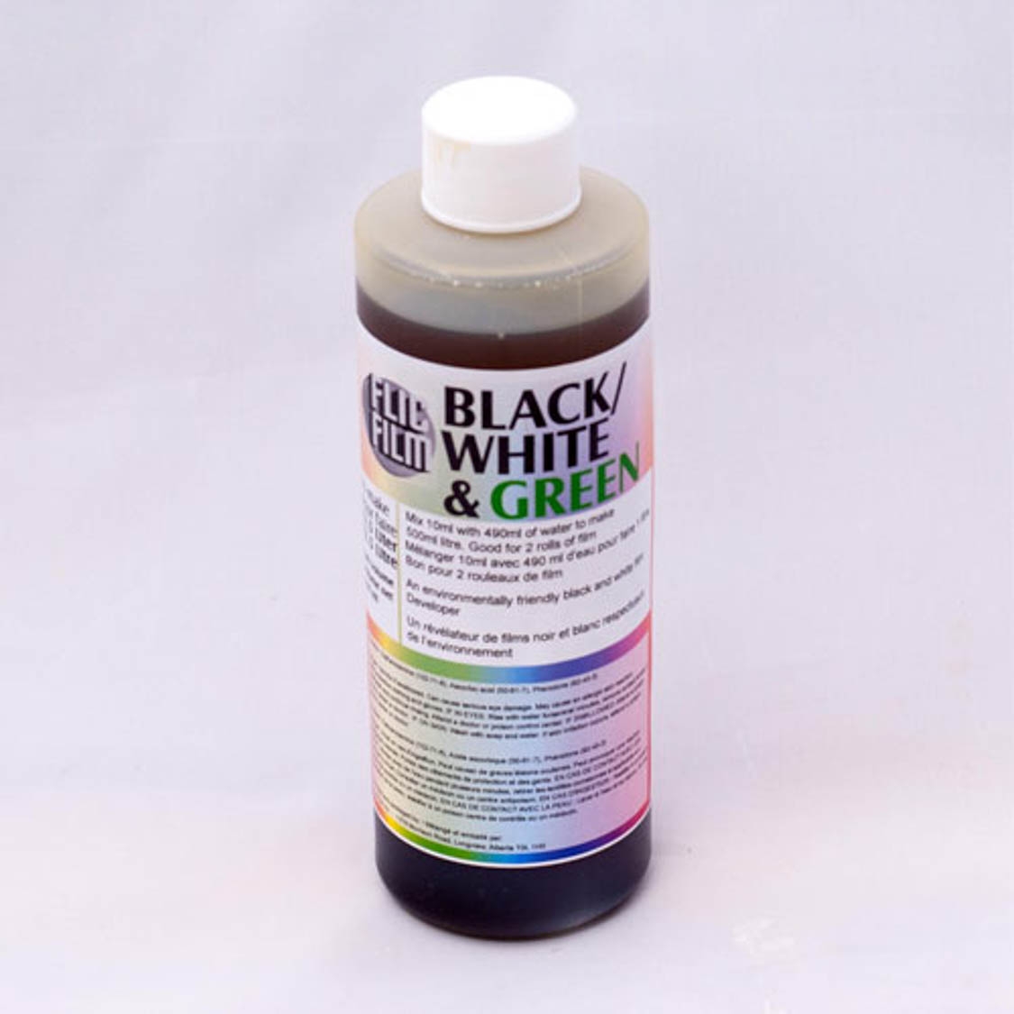 Flicfilm Black, White, & Green Film Developer (250ml)